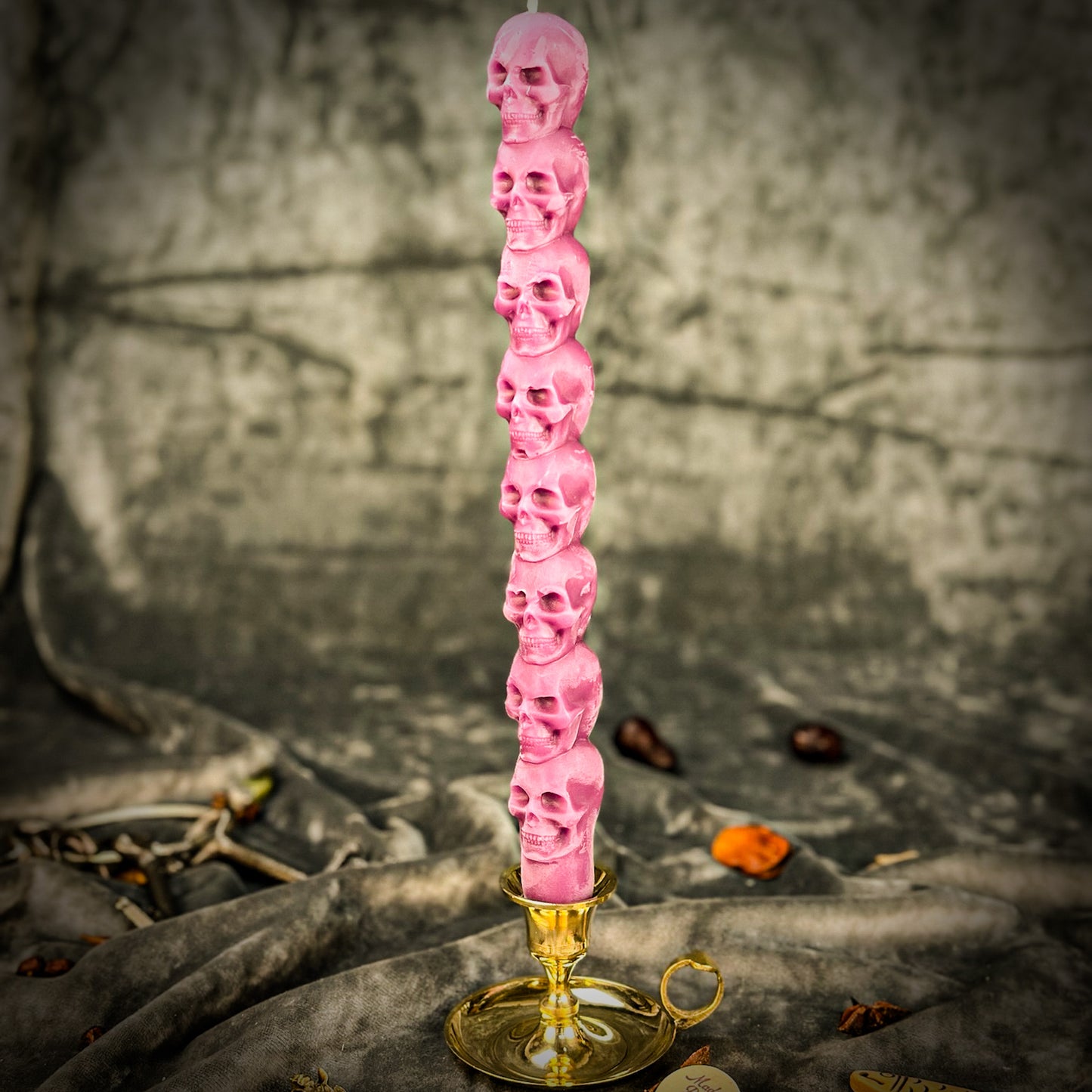 Purple Eight Day Skull