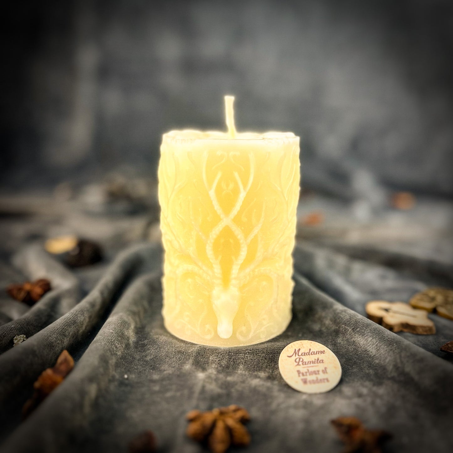 White Stag Candle