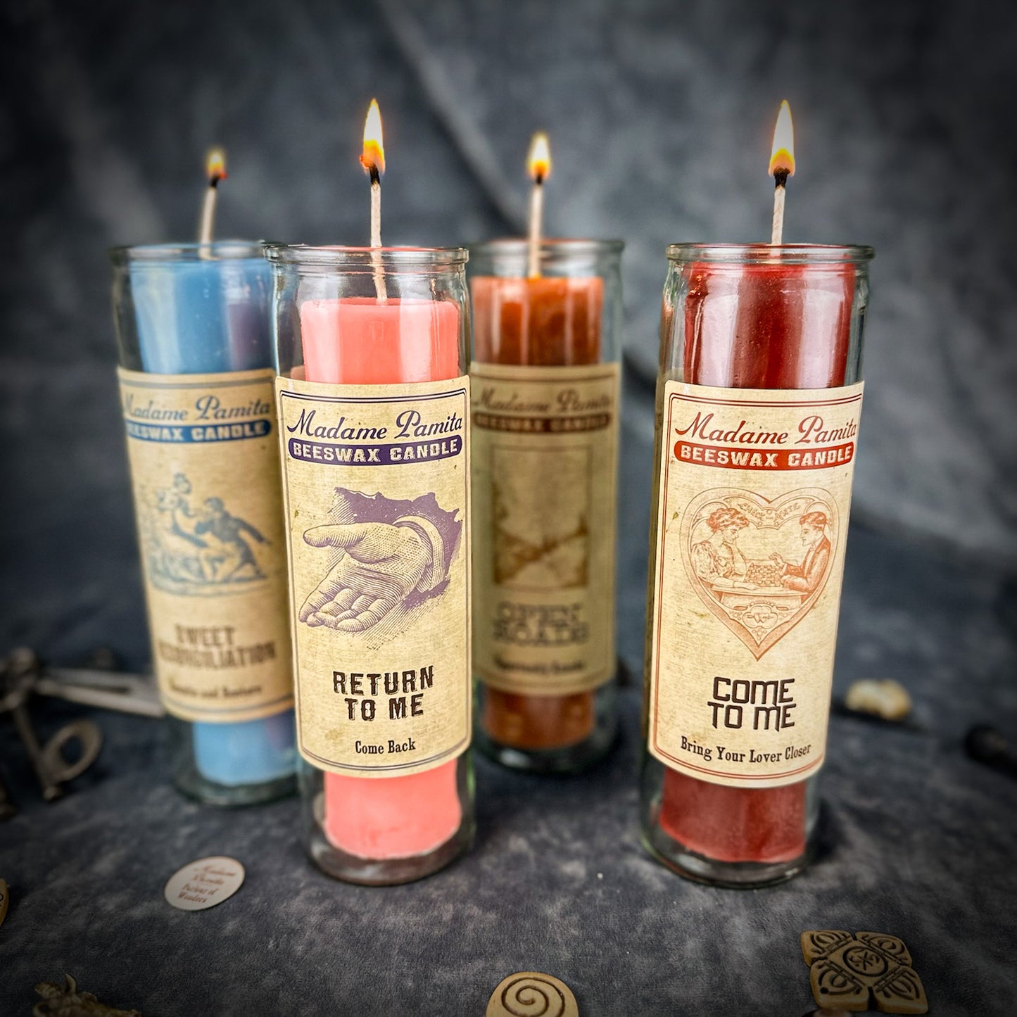 Four Consecutive Vigil Candle Spell Service