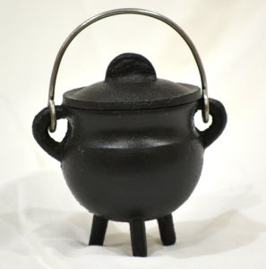 Cast Iron Cauldron with Lid
