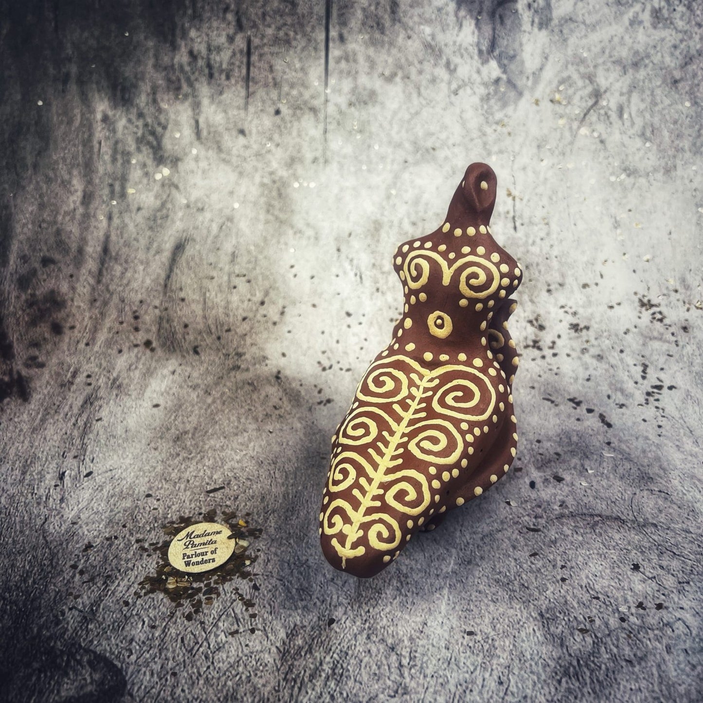 Handmade Trypillian Slavic Goddess Altar Statue