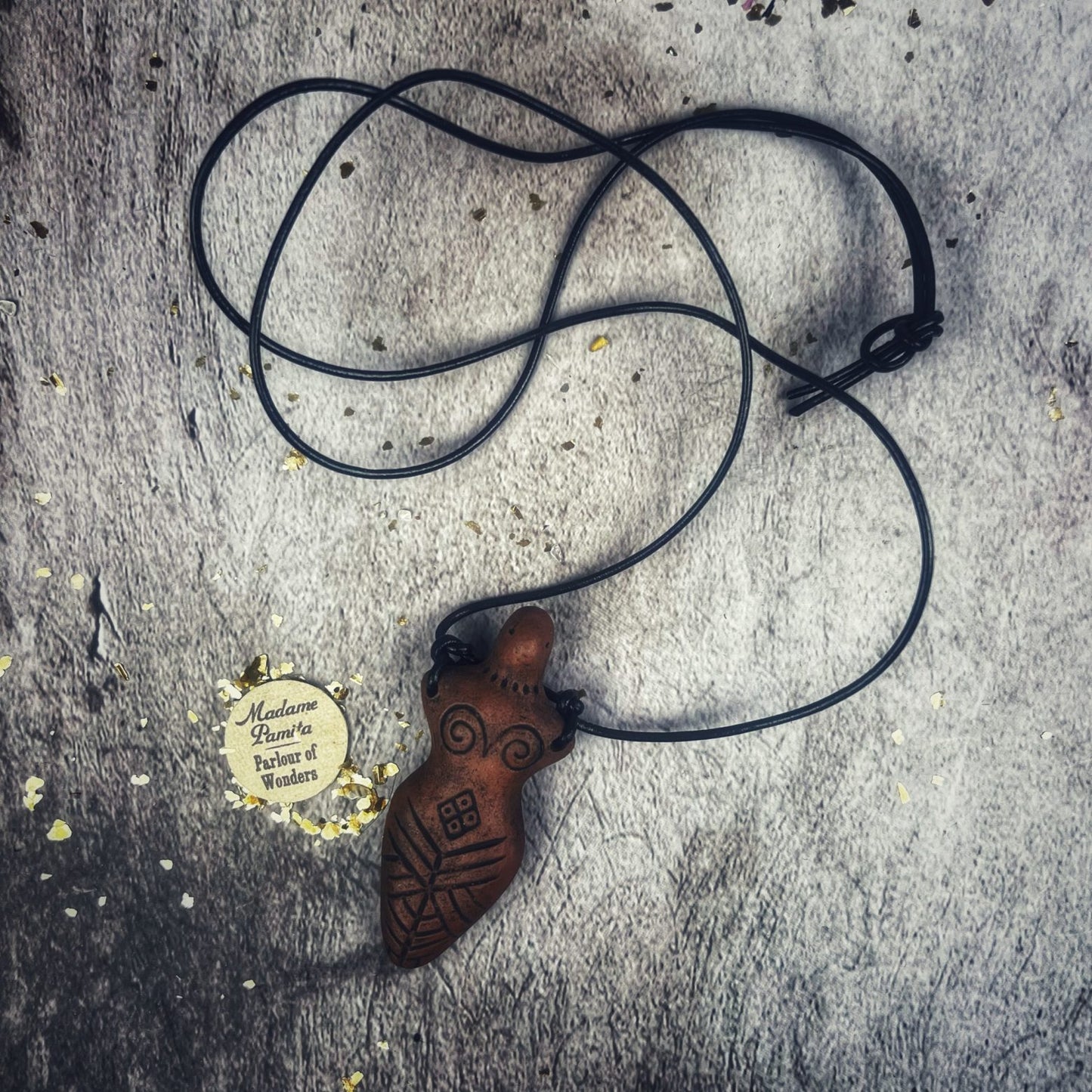 Trypillian Slavic Goddess Talisman Necklace