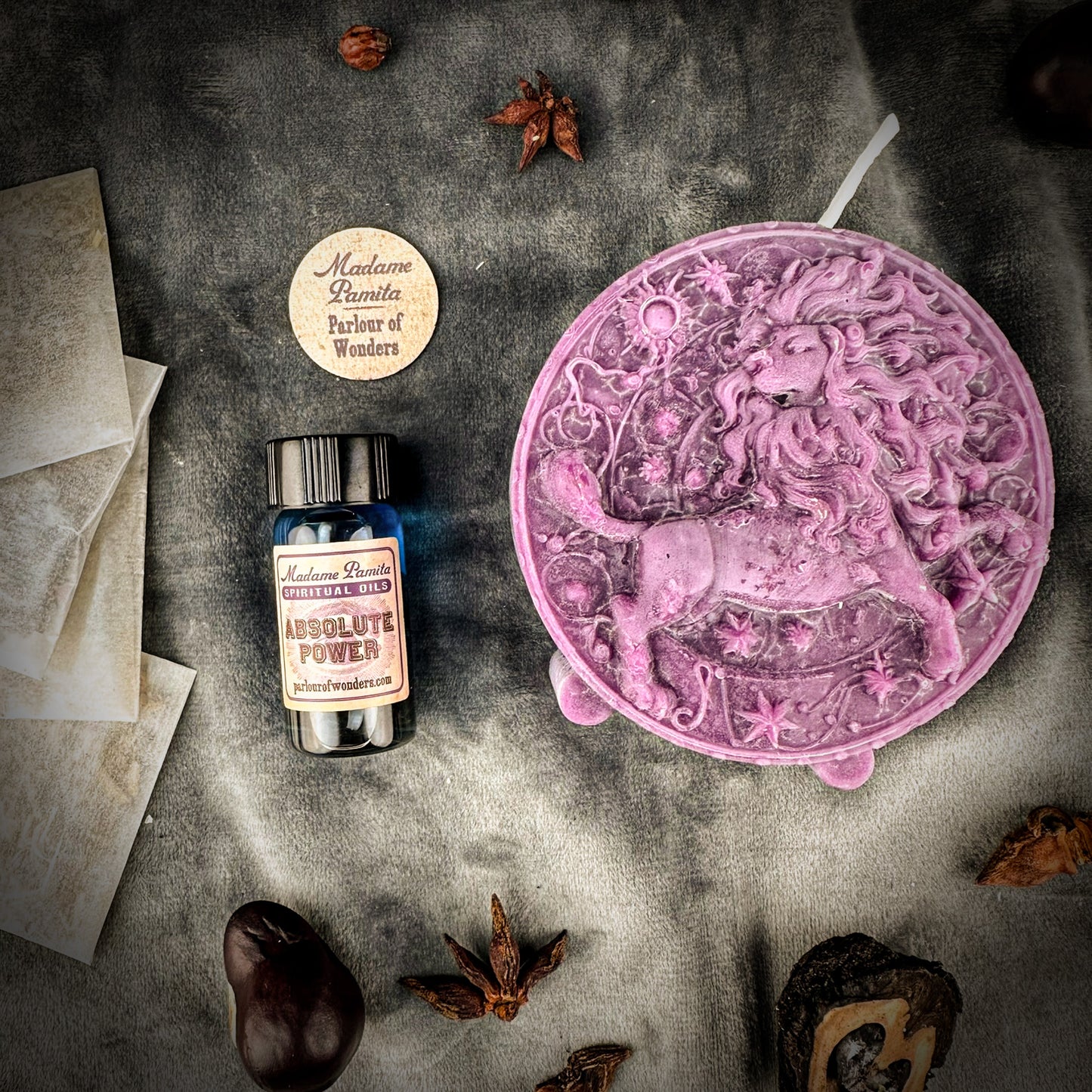 Leo Power Candle Spell Kit