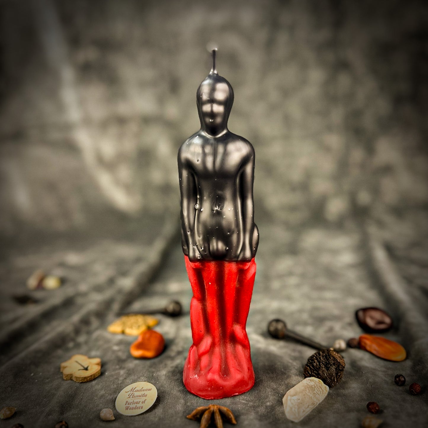 Red Male Reversing Candle