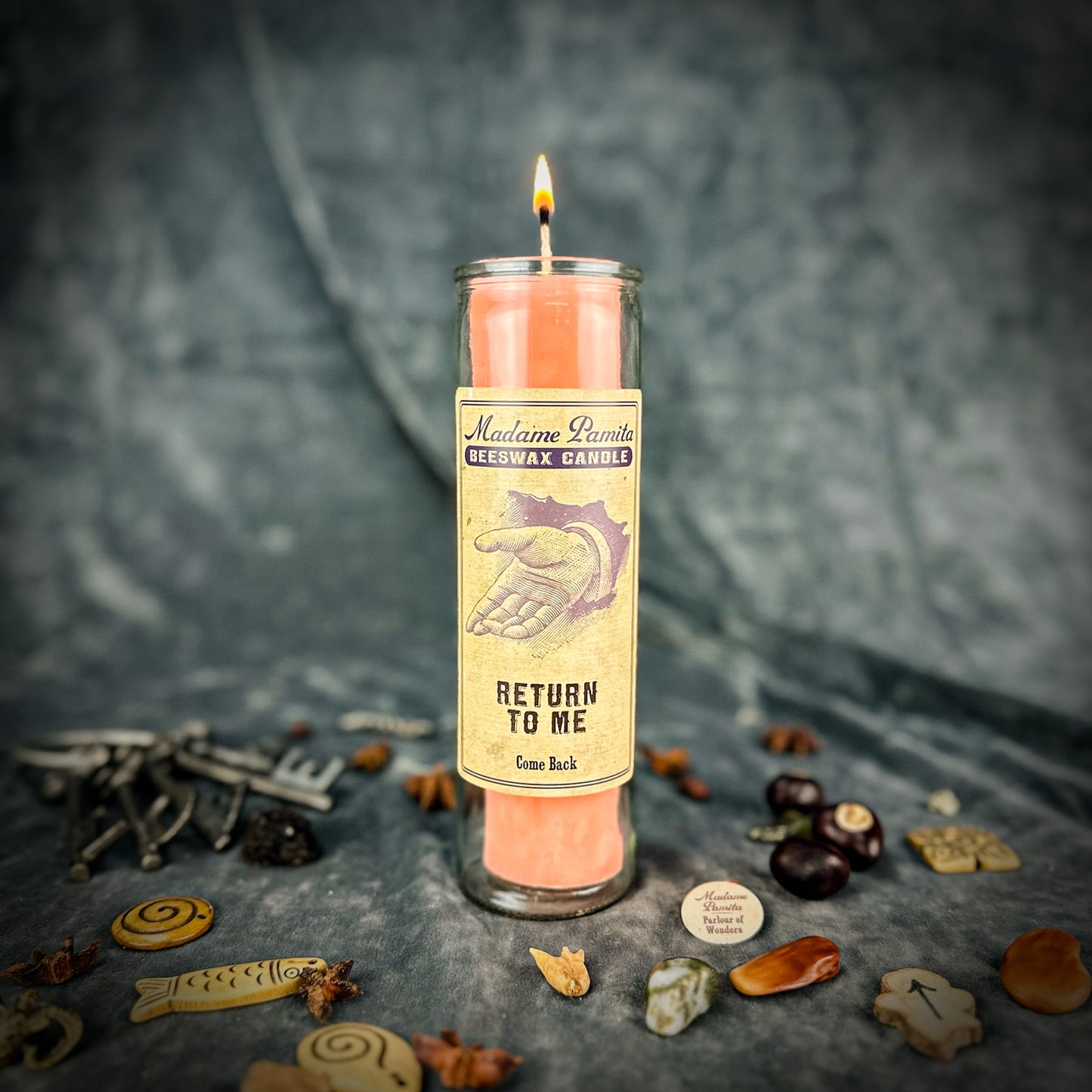 Madame Pamita Return to Me Beeswax Vigil Candle