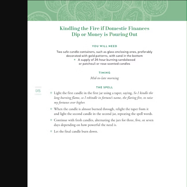 Prosperity Magick: Spells for Wealth by Cassandra Eason