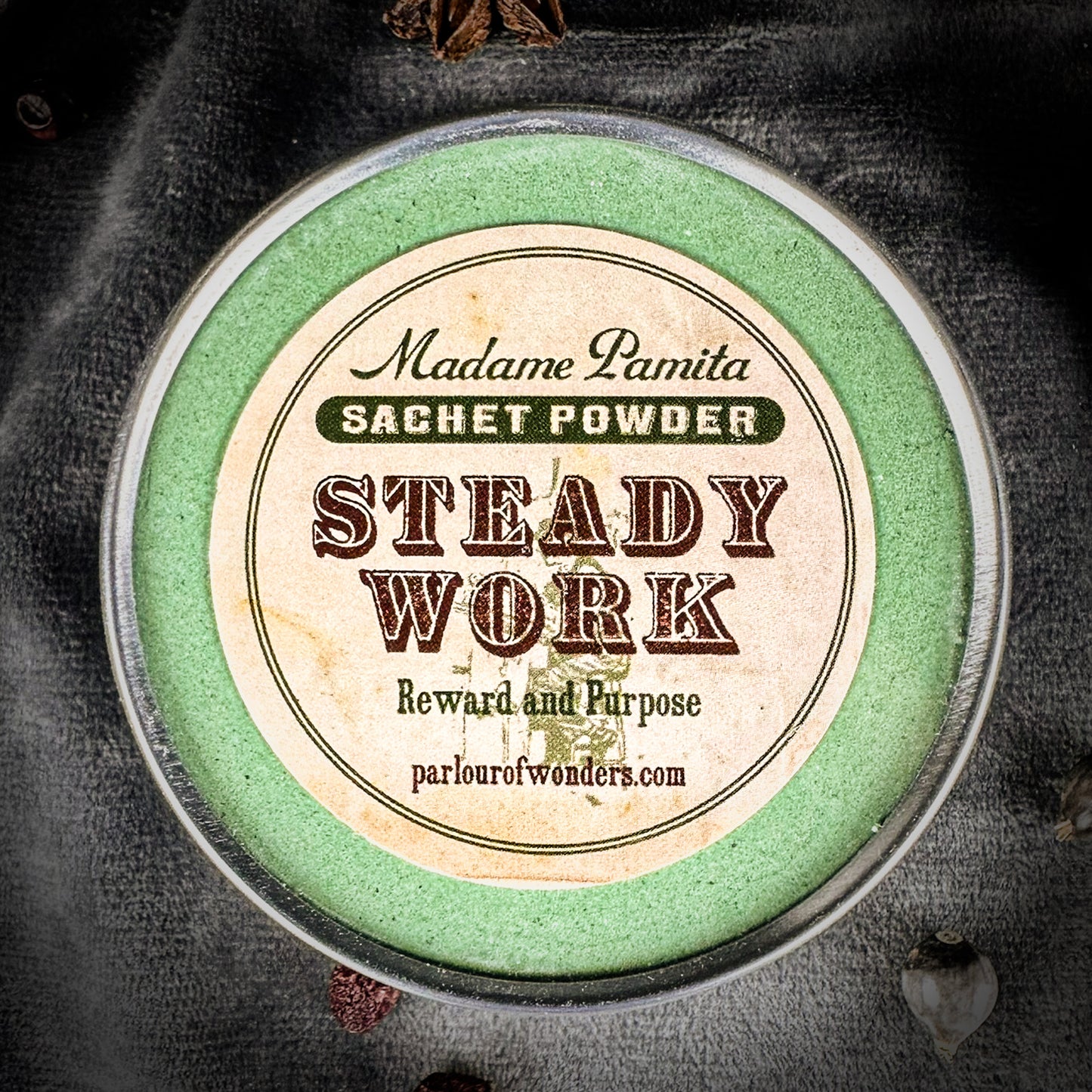 Steady Work Sachet Powder by Madame Pamita