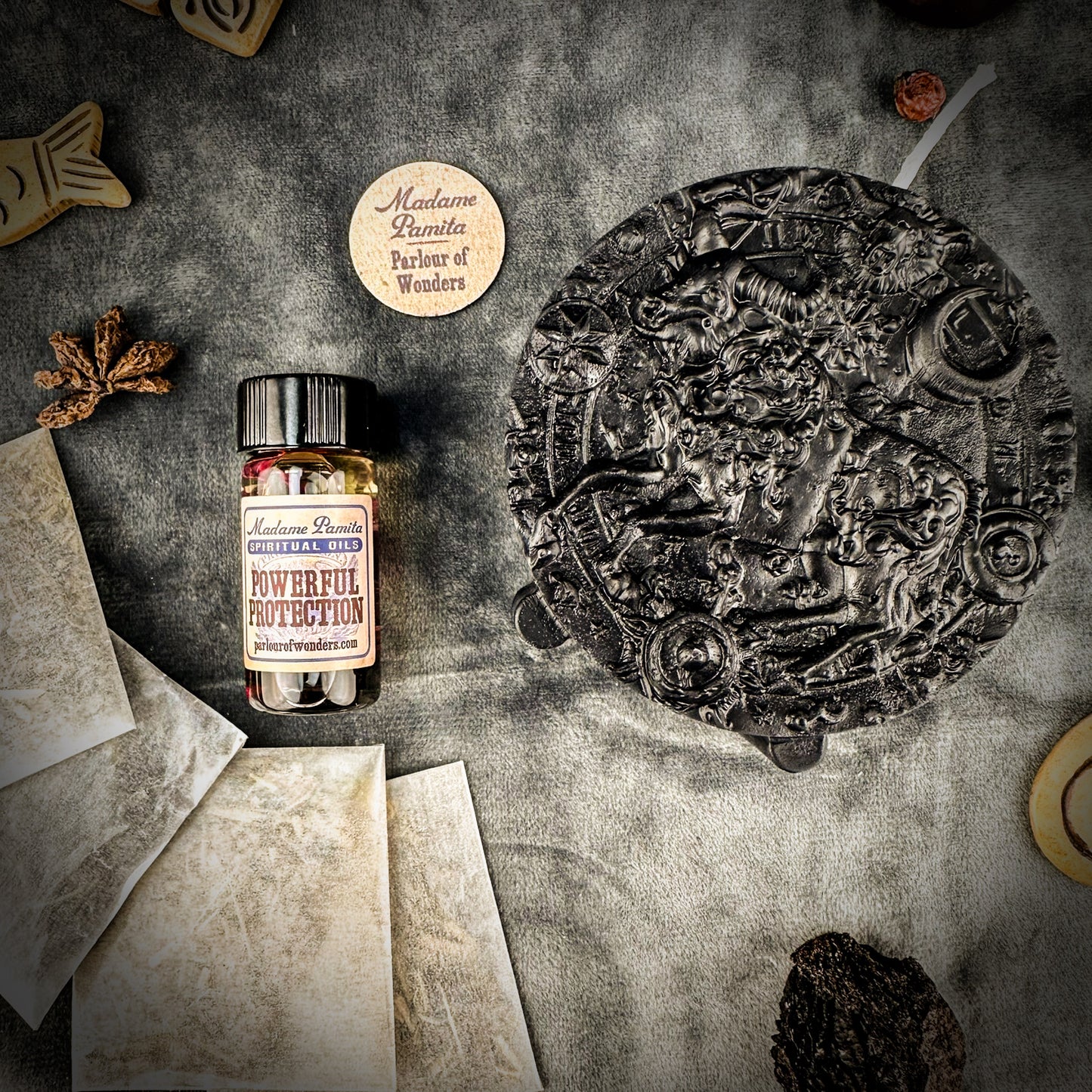 Taurus Power Candle Spell Kit - Abundance, Stability & Sensuality Magic