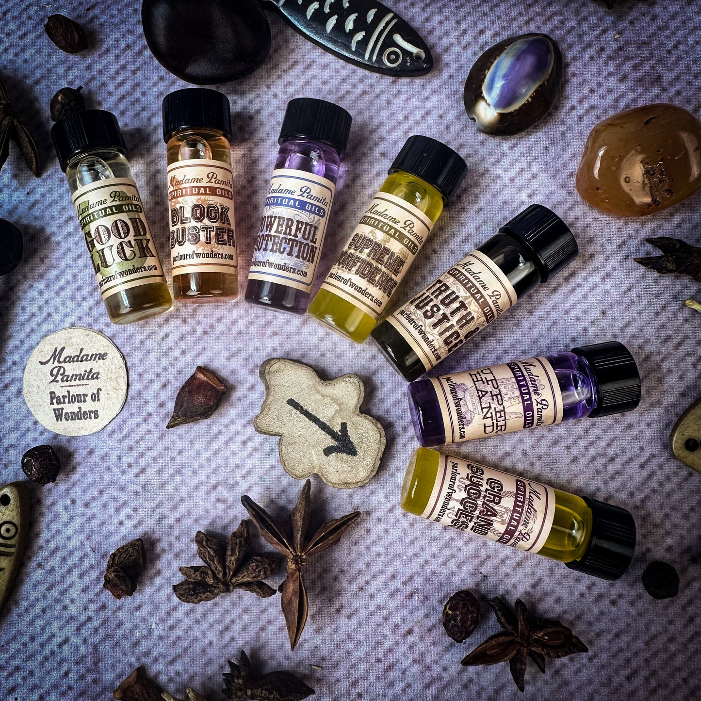 Spiritual Oil Variety Pack: Court Case Magic