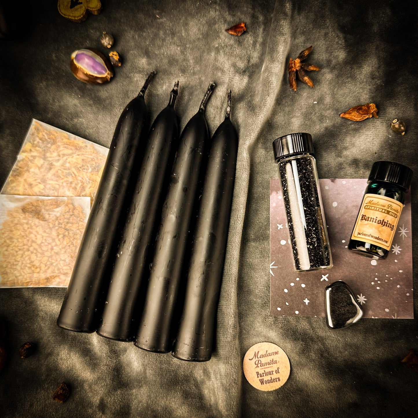 Banishing Candle Spell Booster Pack - Add Removal Power to Any Candle Spell Kit