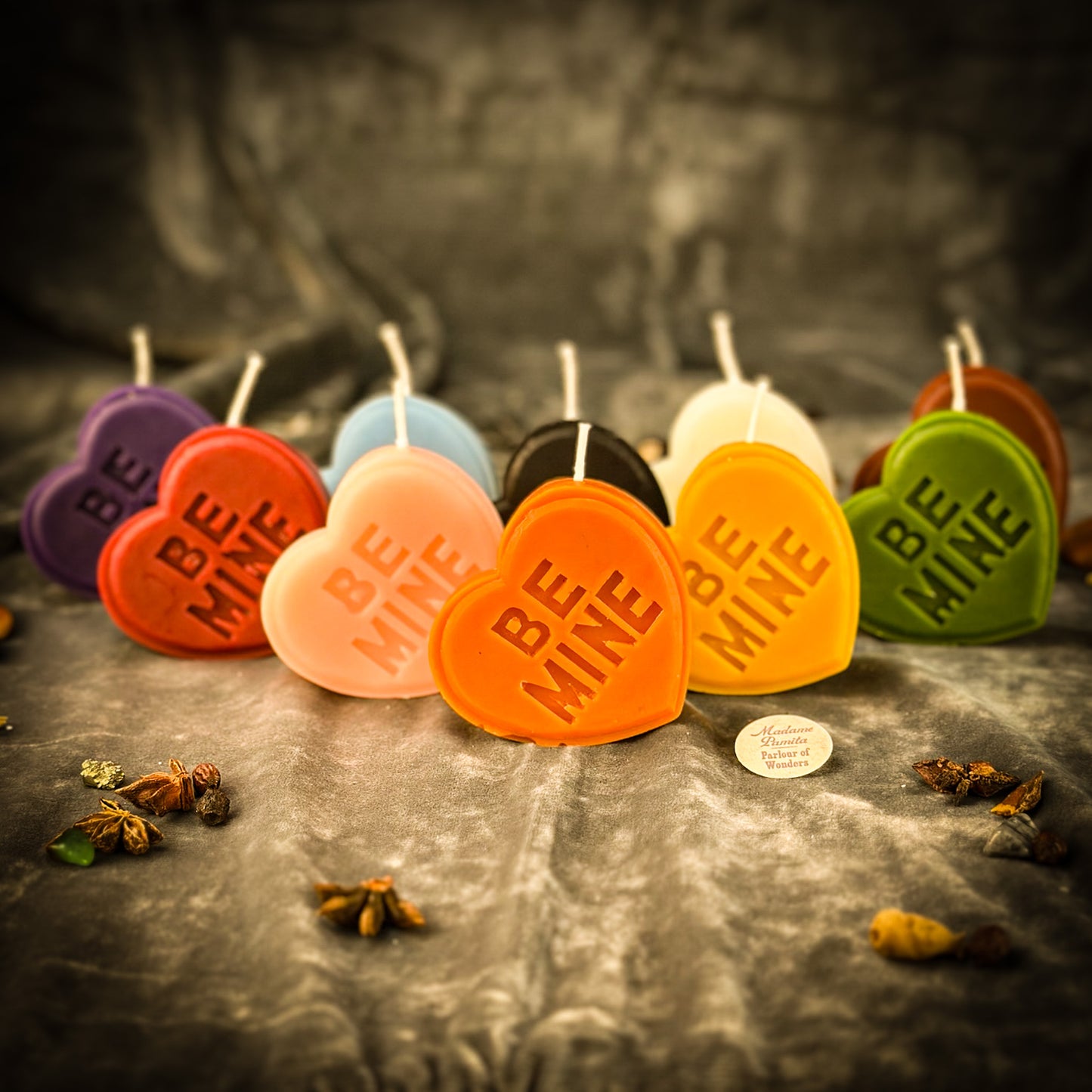 Beeswax Be Mine Spell Candle - Flirtation, Attraction & Sweet Romance