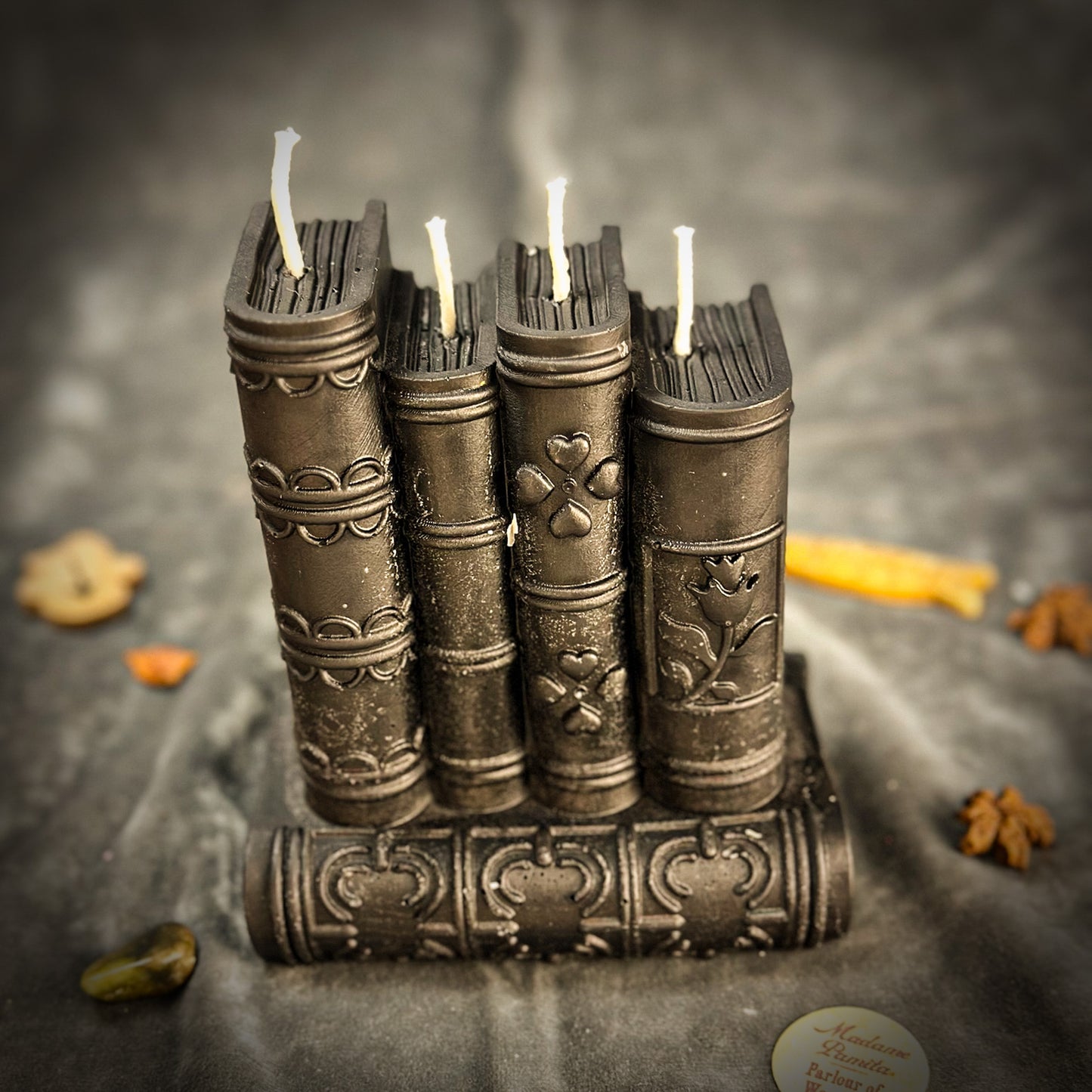 Black Books Spell Candle