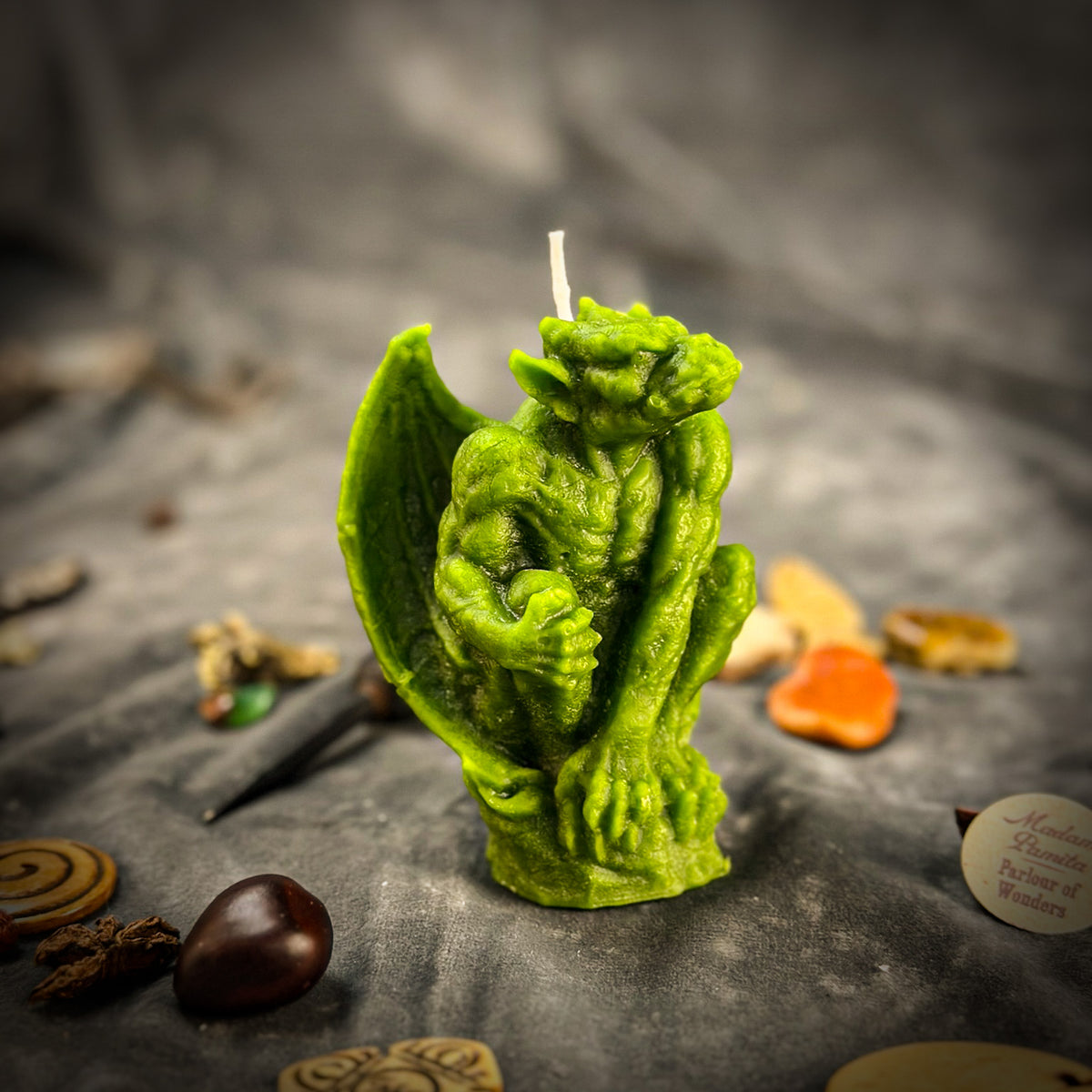 Green Guardian Candle