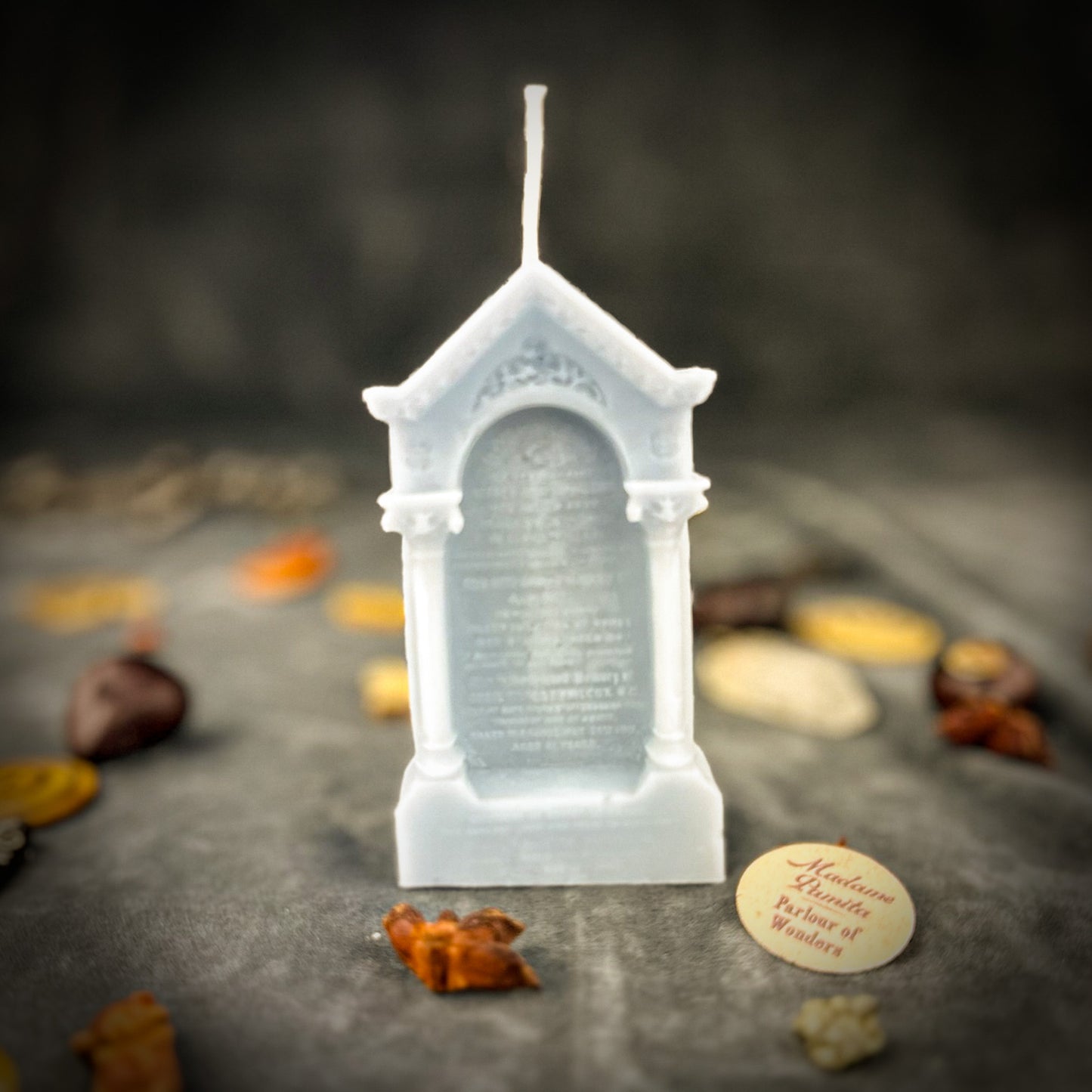 Blue Graveyard Candle