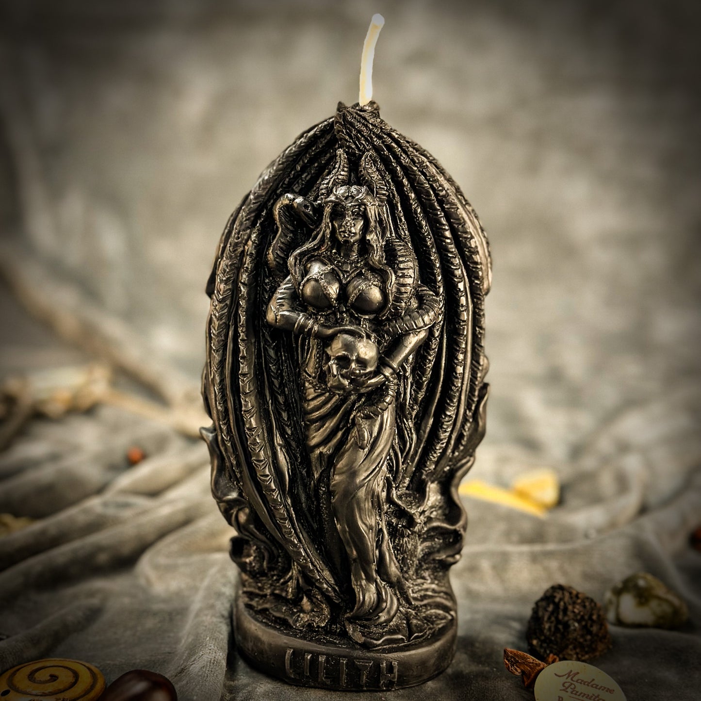 Beeswax Lilith Feminine Empowerment Spell Candle