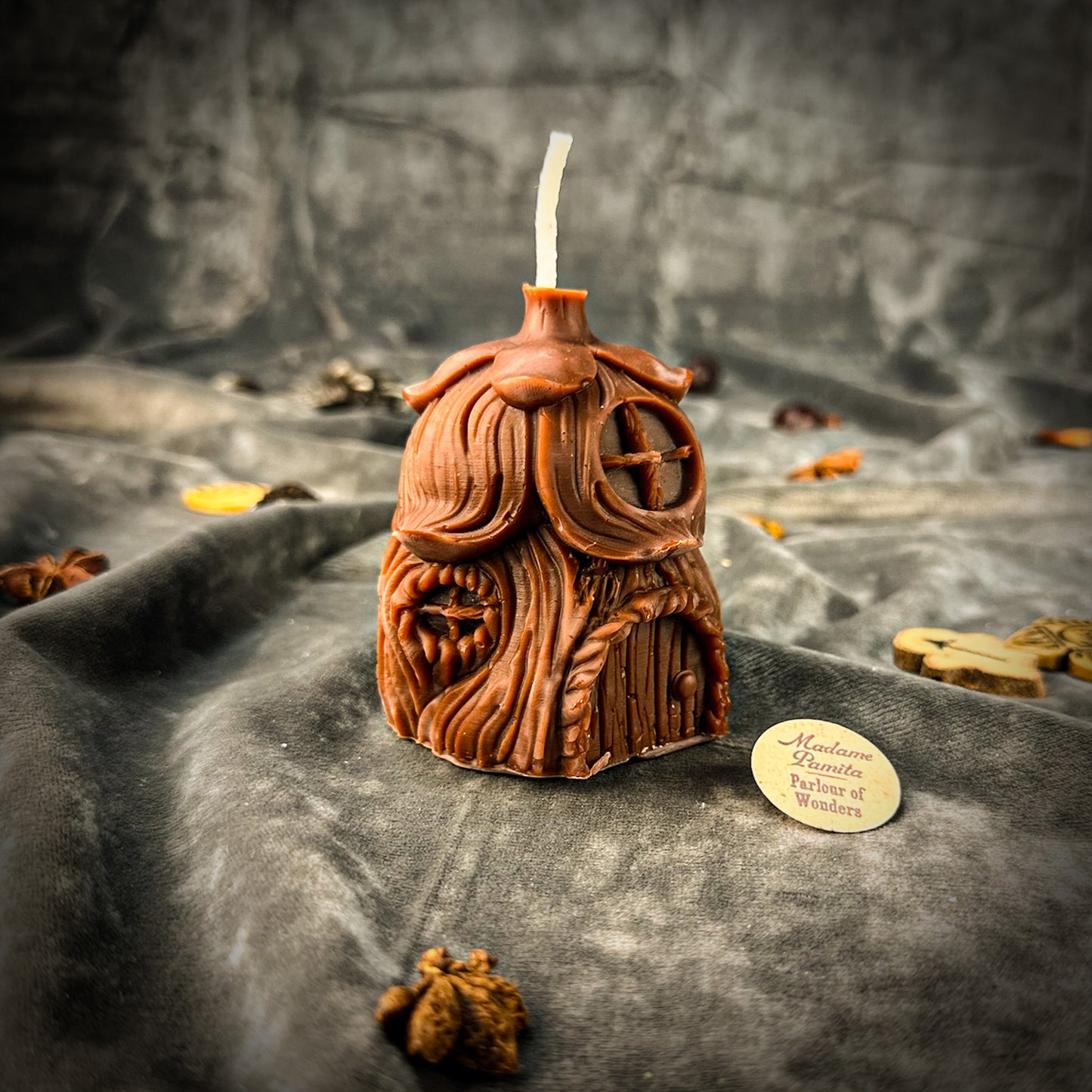 Brown Success Fairy Candle