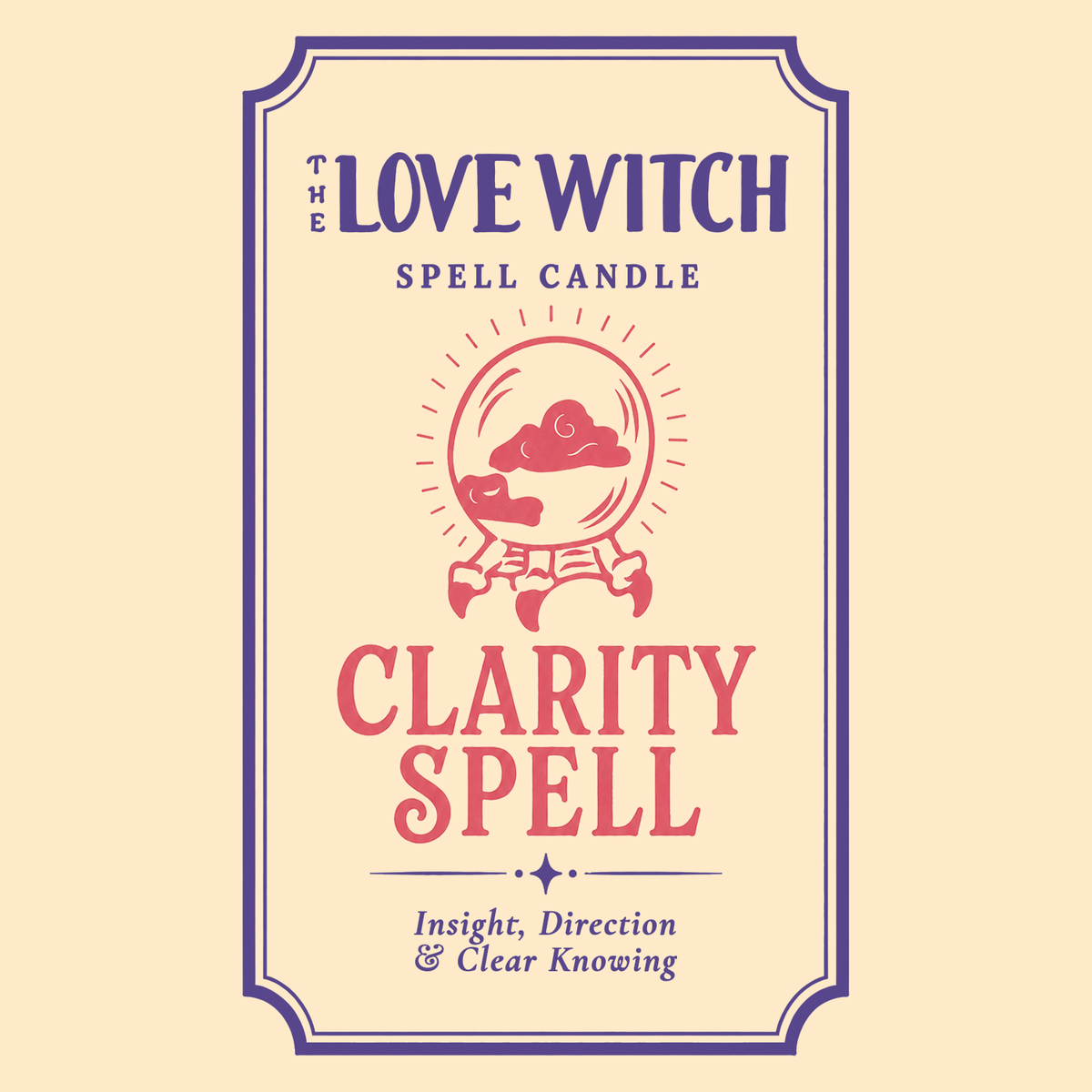 Clarity Spell - Beeswax Vigil Candle by The Love Witch