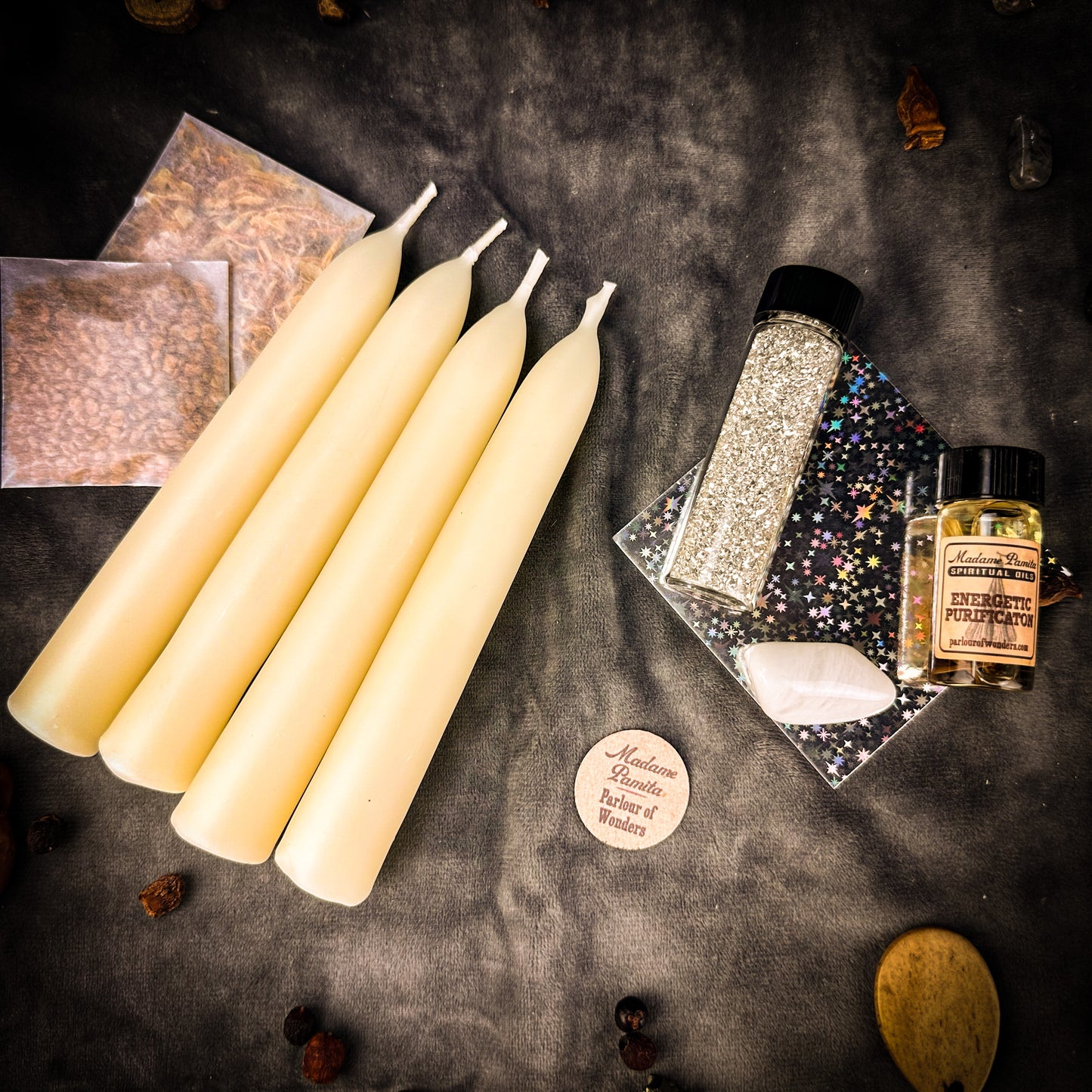 Cleansing Candle Spell Booster Pack - Add Energetic Purification to Any Candle Spell Kit