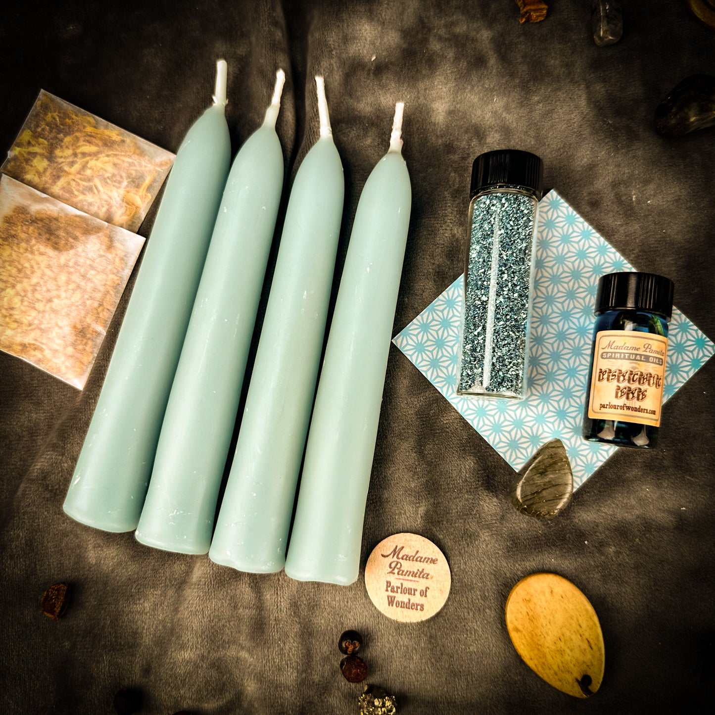 Intuition Candle Spell Booster Pack - Add Psychic Power to Any Candle Spell Kit