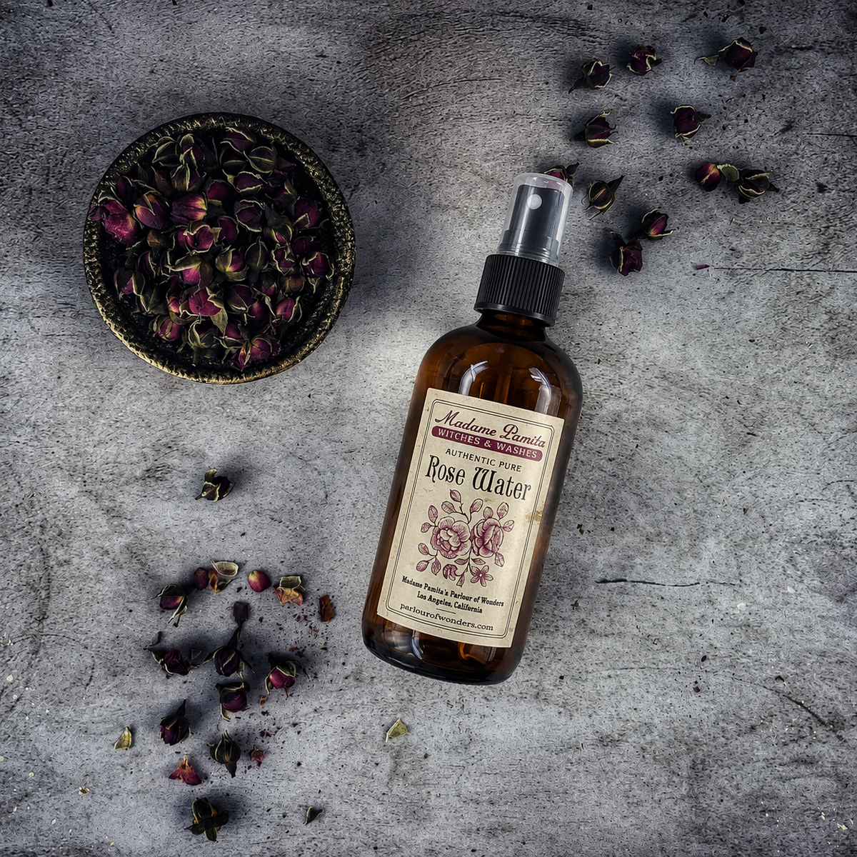 Pure Rose Water by Parlour of Wonders