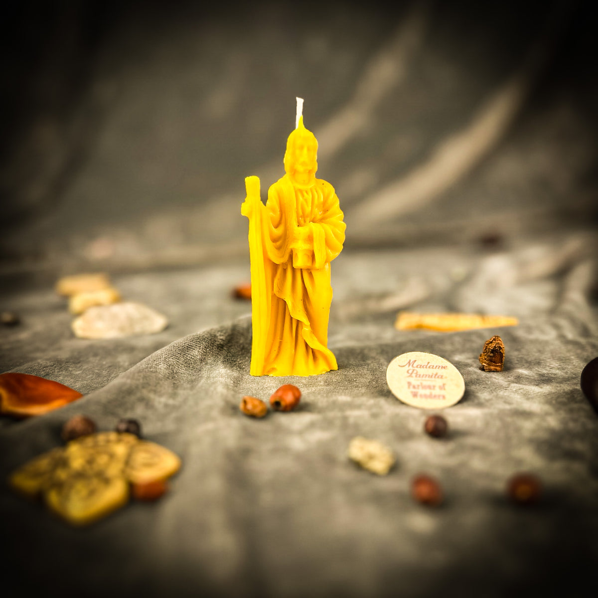Beeswax St. Joseph Candle Spell Kit - Home Sale & Career Success Magic