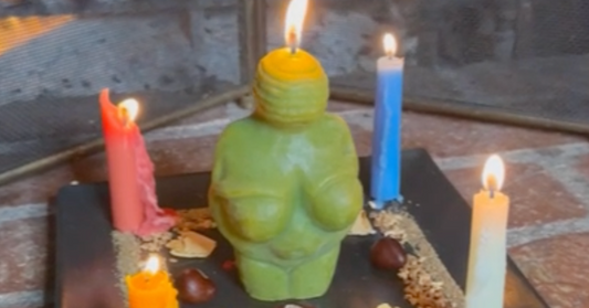 Goddess of Willendorf Candle Spells