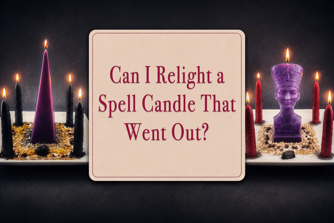 Can I Relight a Spell Candle That Went Out?