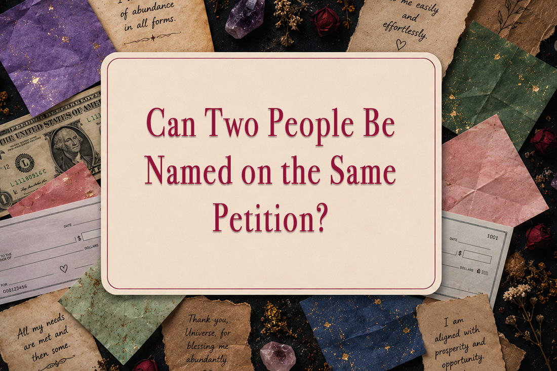Can Two People Be Named on the Same Petition?