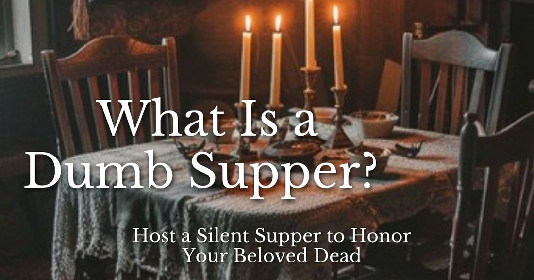 What Is a Dumb Supper? How to host a silent supper
