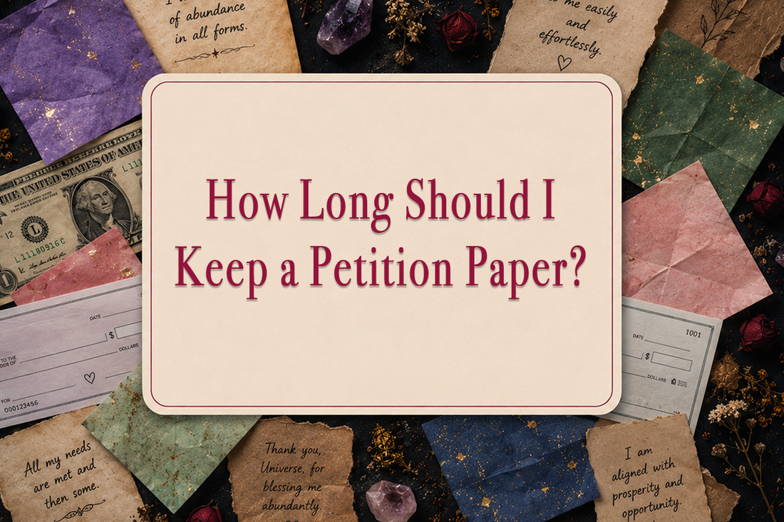 How Long Should I Keep a Petition Paper?