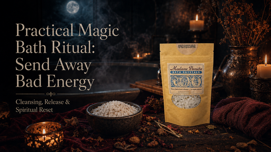 Practical Magic Bath Ritual: Send Away Bad Energy
