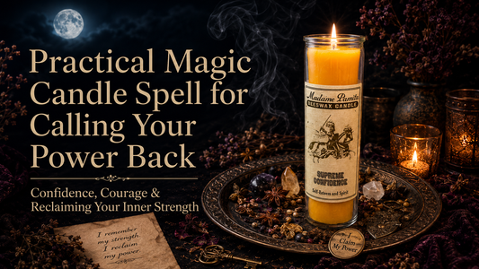 Practical Magic Candle Spell for Calling Your Power Back