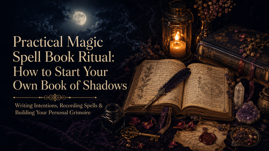 Practical Magic Spell Book Ritual: How to Start Your Own Book of Shadows
