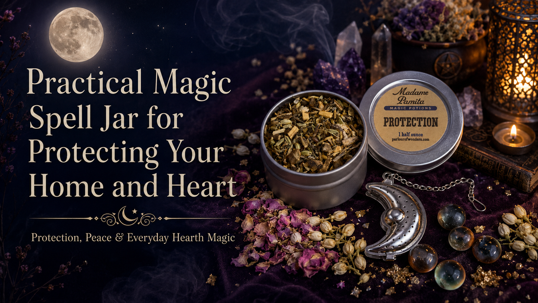 Practical Magic Spell Jar for Protecting Your Home and Heart