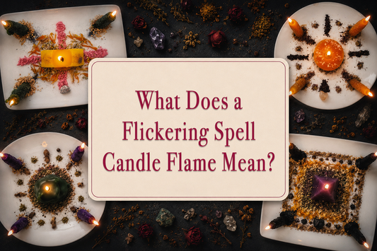What Does a Flickering Spell Candle Flame Mean?
