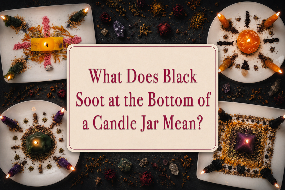What Does Black Soot at the Bottom of a Candle Jar Mean?