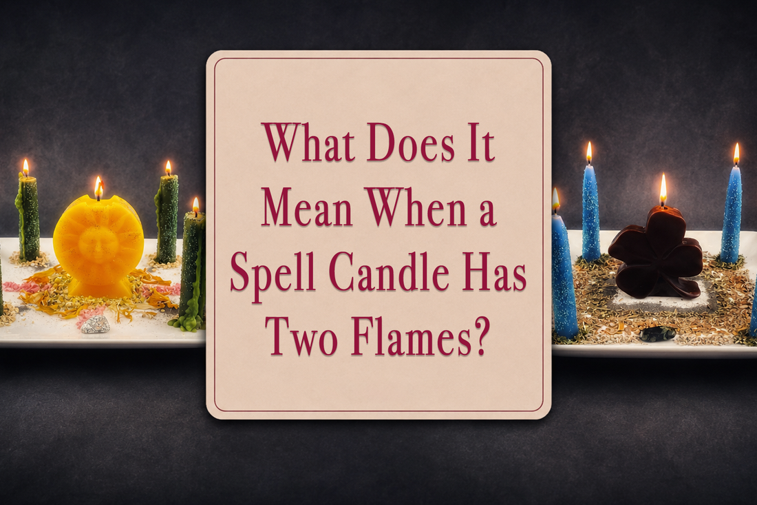 What Does It Mean When a Spell Candle Has Two Flames?