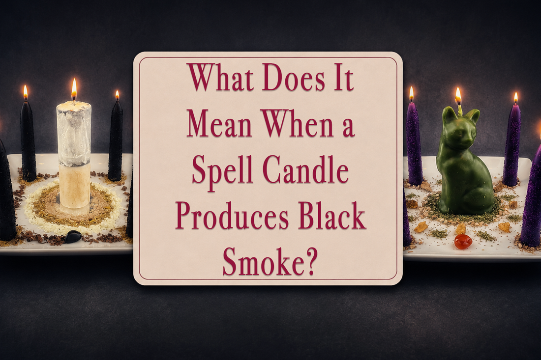 What Does It Mean When a Spell Candle Produces Black Smoke?