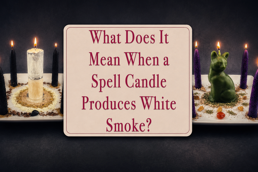 What Does It Mean When a Spell Candle Produces White Smoke?
