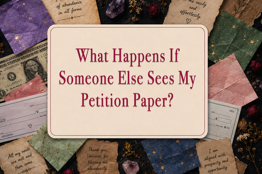 What Happens If Someone Else Sees My Petition Paper?