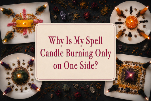 Why Is My Spell Candle Burning Only on One Side?