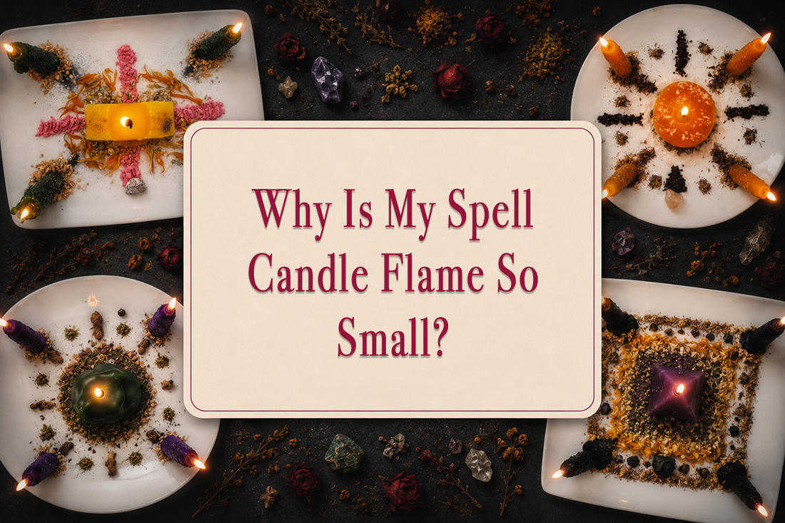 Why Is My Spell Candle Flame So Small?