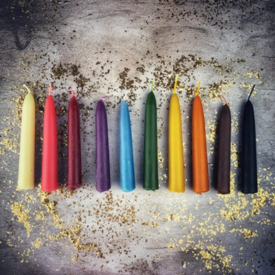 Beeswax Taper Candles