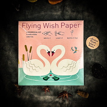 Flying Wish Paper Swan Lake Love Mini Kit