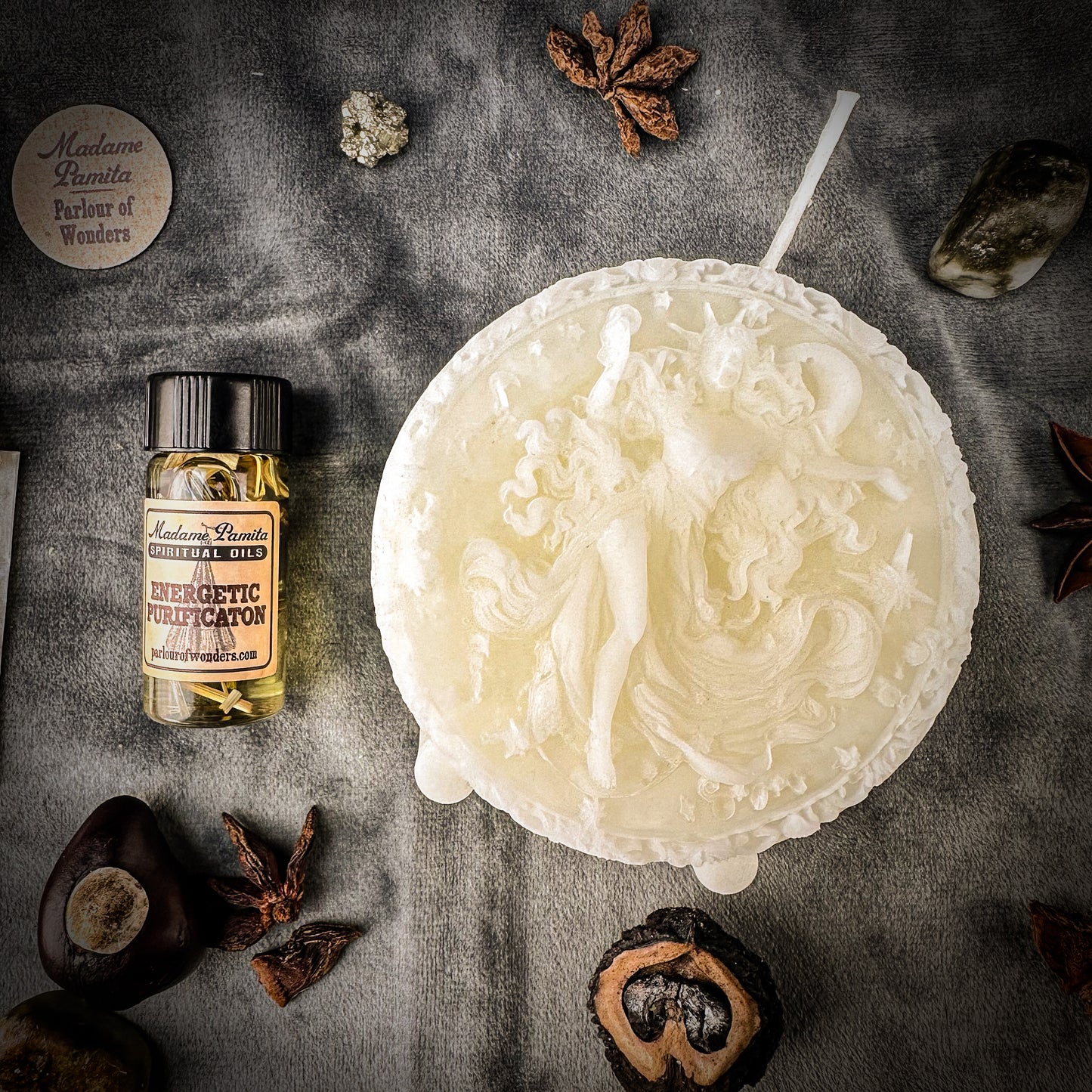 Aquarius Power Candle Spell Kit