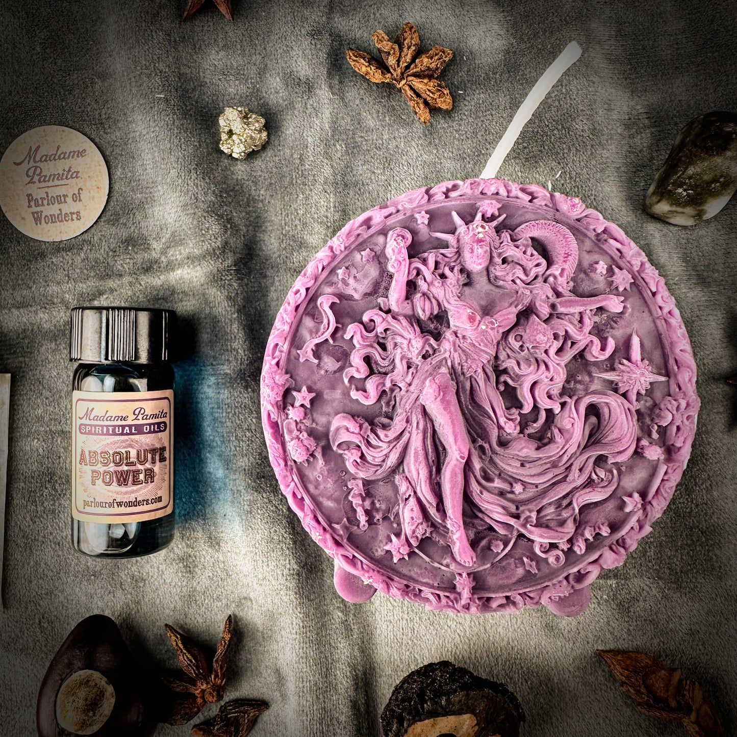 Aquarius Power Candle Spell Kit