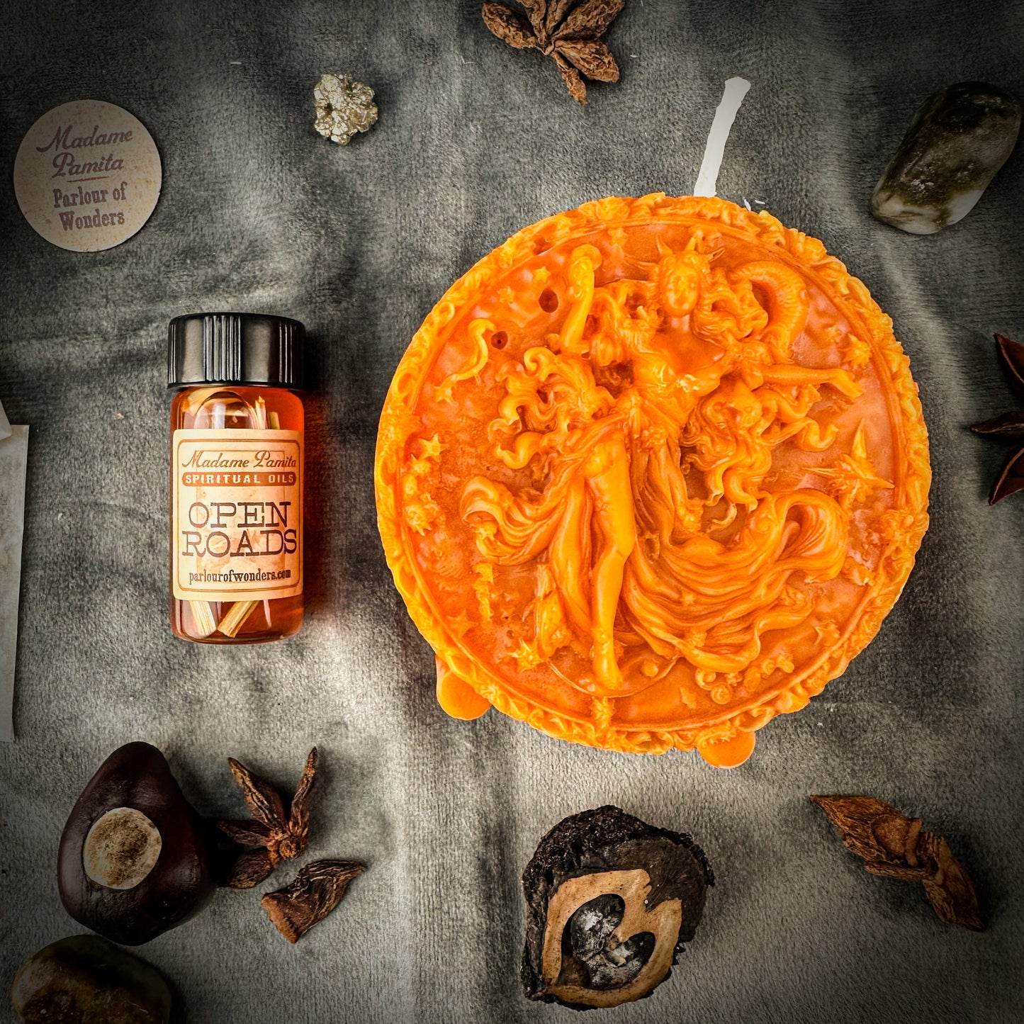 Aquarius Power Candle Spell Kit