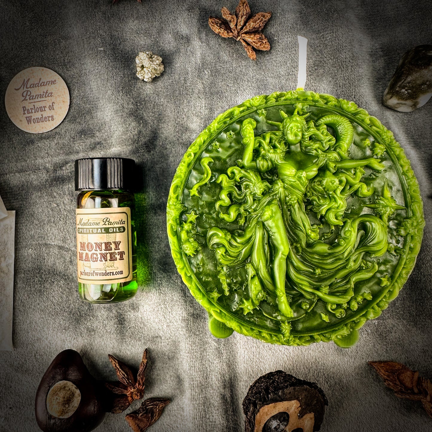 Aquarius Power Candle Spell Kit