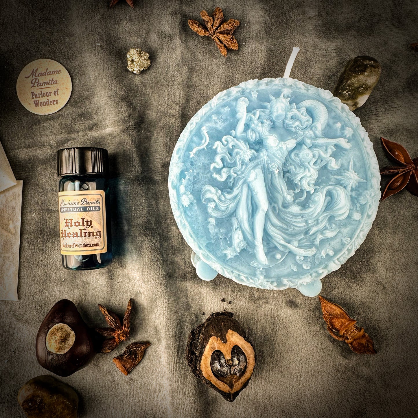 Aquarius Power Candle Spell Kit