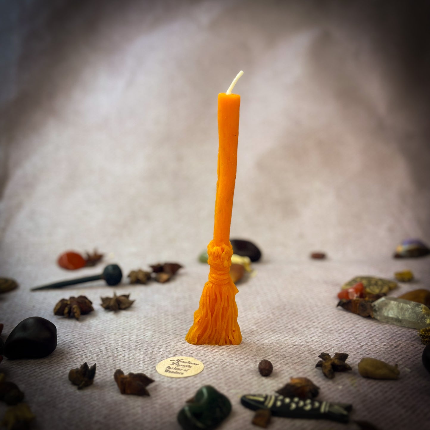 COVEN EXCLUSIVE: Beeswax Witch's Broom Spell Candle